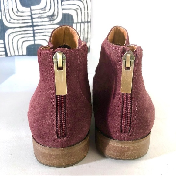 DV by Dolce Vita | Purple Suede Ankle Boots Booties 7.5 - Picture 5 of 16